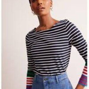 Absolutely Brand New!!!  Boden Long Sleeve 100% Cotton Tee
